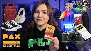 What to Pack for PAX Aus 2024 | Ultimate Convention Packing Guide 