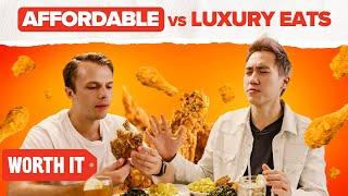 Is EXPENSIVE Food Actually BETTER? Taste Test