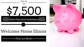 Down Payment Assistance Program up to $7,500 in IL for First Time Home Buyers