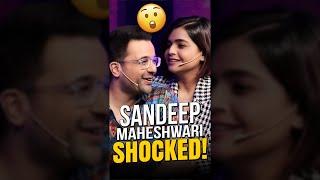 Sandeep Maheshwari SHOCKED! #shorts #suhanishah #sandeepmaheshwari