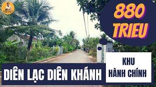 BÁN ĐẤT DIÊN LẠC DIÊN KHÁNH 80M2 GIÁ 880TR | BÁN ĐẤT DIÊN KHÁNH GIÁ RẺ | HOANGGIANG TV