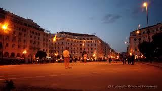 Aristotelous Square Thessaloniki Greece | time-lapse