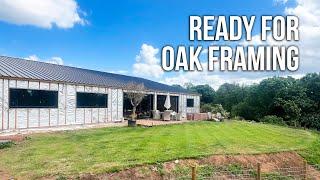 PREPARARING FOR BRICK AND OAK - Garden finished before the house?!