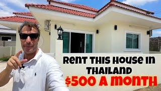 Rent a Brand New 3-Bedroom House for Only $500 a Month in Hua Hin, Thailand