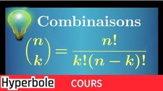 Dénombrement • Combinaisons • Comprendre la formule • Cours Terminale spécialité Mathématiques