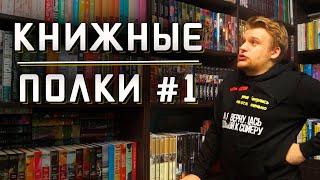 КНИЖНЫЕ ПОЛКИ: 309 КНИГ // ПЕРВОЕ ЗНАКОМСТВО С КНИЖНЫМ ШКАФОМ // Книжные полки #01