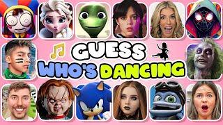 Who Is DANCING & Who is SINGING?| Wednesday, King Ferran, Salish Matter, Diana, Sonic the hedgehog 3