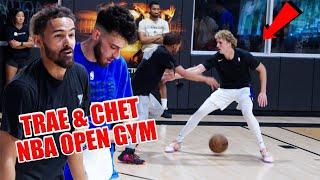 Trae Young, Chet, & Moses Moody Go Crazy in NBA OPEN GYM