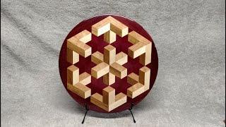 Wood Turning The Great Illusion  Ruth Ann Berry Quilting Pattern