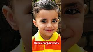 Happy birthday beta ️#4years complete #youtubeshorts