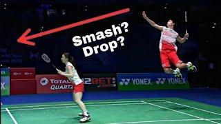 The Most Best Deceptive Shots by YUTA WATANABE | Badminton Drop Shots