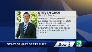 California State Senate seat flips from Democratic to Republican, 1st time since 1980