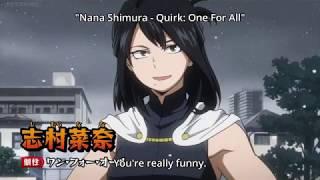 All Might's Master Nana Shimura - My Hero Academia 3rd Season