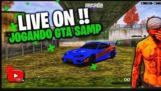 LIVE ON JOGANDO SA-MP TÔ TRISTE RAPAZIADA #samp #sa #gaming