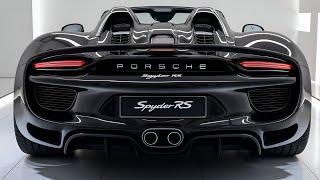 This $1.2 Million Hybrid Will Change Everything: 2025 Porsche 918 Spyder RS!