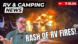 Floods, Shootings, and Crowds Close State Parks, RV Fires on the Rise