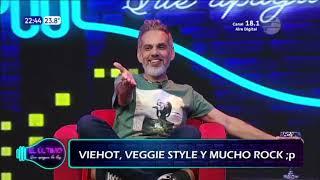 Veggie style y mucho rock, recibimos a Leo Rubín  #ElÚltimoQueApagueLaLuz