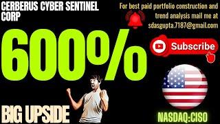 CISO STOCK | CERBERUS CYBER SENTINEL BIG UPSIDE