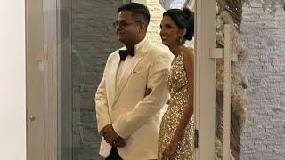 The Sukhdeo’s wedding reception in Suriname 