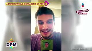 ¡Adrián Marcelo REAPARECE en redes tras abandonar reality show y agradeció a sus fans! | DPM