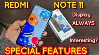 Redmi Note 11 Special Features | Display Always ? | Redmi Note 11 Tips Tricks & Best Features | New