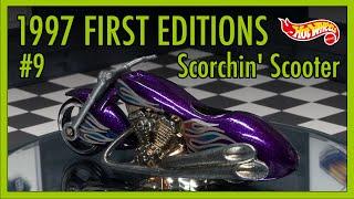 Hot Wheels 1997 First Editions Scorchin' Scooter #9/12