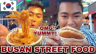 STREET FOOD in BUSAN  SOUTH KOREA 