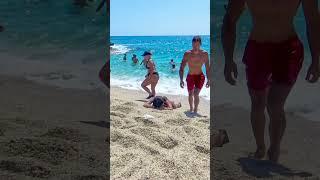  KLEOPATRA BEACH walk 4k | Alanya Antalya TURKEY 2024 |  Beach Haven ️ #shorts