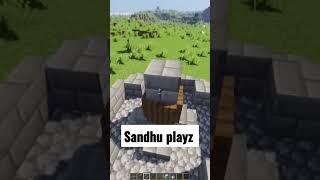 fountain | minecraft build  | Sandhu playz