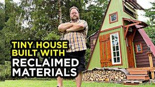 Building a Sustainable DIY Tiny House with Reused & Upcycled Materials - "The Box Truck Film" Review