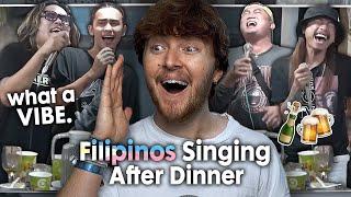 THIS IS A VIBE! (Filipinos Singing After Dinner - Limuel Llanes and Friends | Reaction)