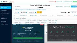 Astroproxy | Rotating Residential Proxies Setup |  Full Guide + Benefits | Geo-Targeted Proxies 