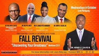 2024 FALL REVIVAL - Wednesday, October 23, 2024 - 6:45pm