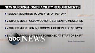 New nursing home restrictions announced l ABC News