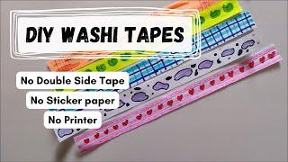 How to Make Washi Tapes at Home ??
