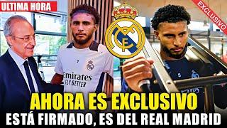 ¡ES OFICIAL EN MADRID! ¡GRAN FICHAZO! ¡BIENVENIDO! ¡NOTICIAS DEL REAL MADRID HOY!