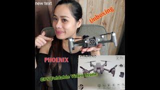 Unboxing PHOENIX GPS Foldable Video Drone