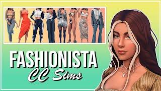 [ Fashionista ] Sims 4 CC Create a Sim