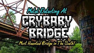 Metal Detecting Under The Most Haunted Bridge In The South! Crybaby Bridge Anderson, SC!