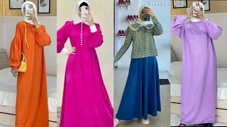 LONG DRESS FASHIONS FOR OUR MUSLIM WOMEN  ABAYA FASHIONS️