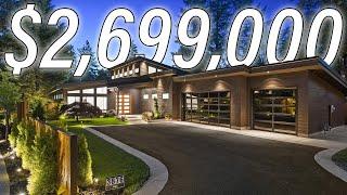 Explore a $2.7M Modern Masterpiece: Brand-New Luxury Home in Lake Oswego, Oregon