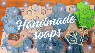 Handmade holiday soaps