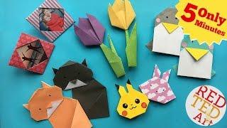 Best 5 Minute Crafts - 5 Quick & Easy Origami Projects - Easy Origami DIYs