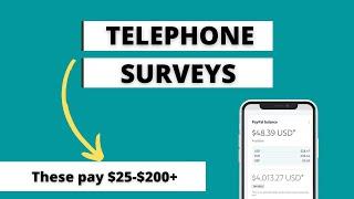 Telephone Surveys:  Best Sites to Use