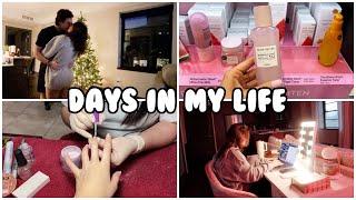 DAYS IN MY LIFE  | Putting Up The Christmas Tree, Running Errands, & Working