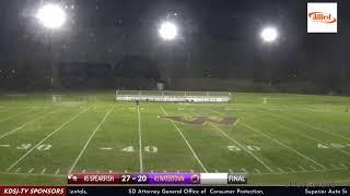 #5 Spearfish @ #1 Watertown: KDSJ High School Football