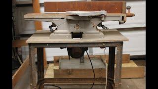 Restoration: 1938 Delta Jointer