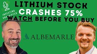 Albemarle Stock Down 75%:  Buy Before it Skyrockets?