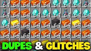 THE 5 BEST 1.21 GLITCHES and DUPLICATIONS Minecraft Bedrock 1.21!