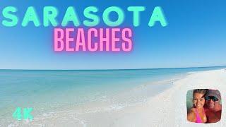 Sarasota Beaches in 4K - The Most BEAUTIFUL beaches in Florida!